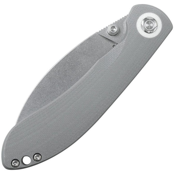 Couteau Vosteed Nightshade Shilin Gray Lame Acier Nitro-V Manche Micarta Linerlock Clip IKBS VOSTSNWGH - Livraison Gratuite