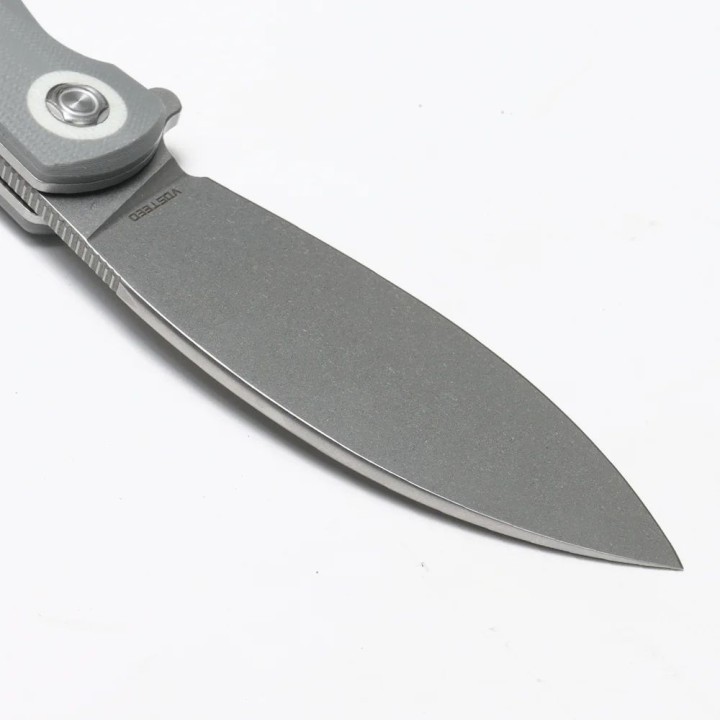 Couteau Vosteed Nightshade Shilin Gray Lame Acier Nitro-V Manche Micarta Linerlock Clip IKBS VOSTSNWGH - Livraison Gratuite