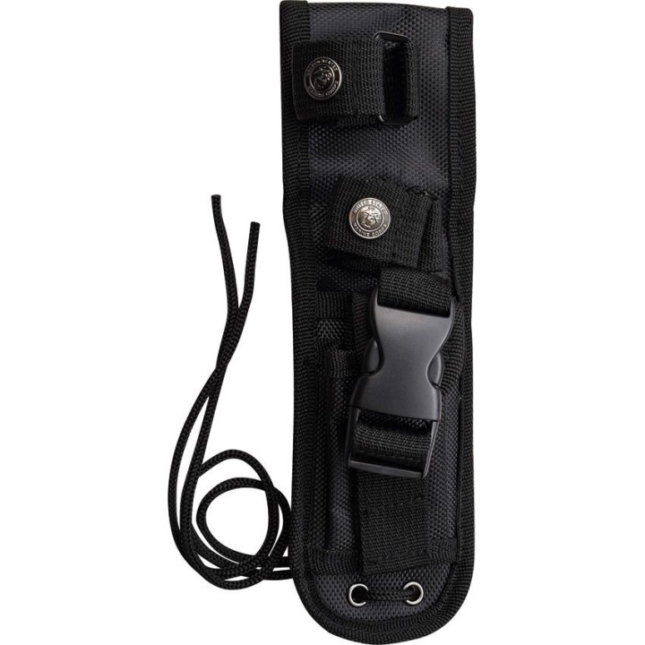 Couteau USMC Tactical Survival Lame Acier 3Cr13 Manche FRN Etui Nylon USMFIX001SW - Livraison Gratuite