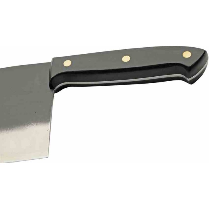 Couteau Watchfire Serbian Cleaver Lame Acier 7Cr17MoV Manche Pakkawood Etui WF4000 - Livraison Gratuite