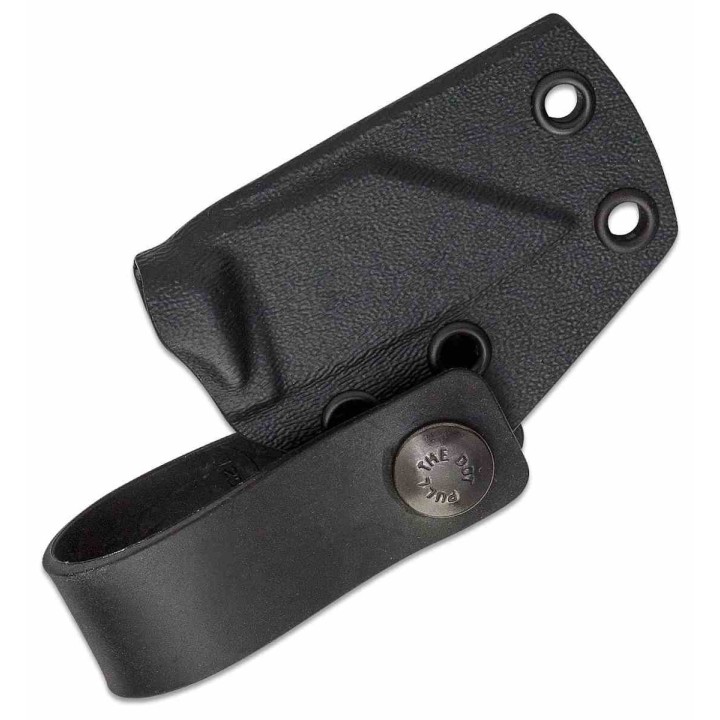 Couteau Bastinelli Drago Lame Acier N690CO Black Manche G10 Noir Etui Kydex Italy BAS10V2 - Livraison Gratuite