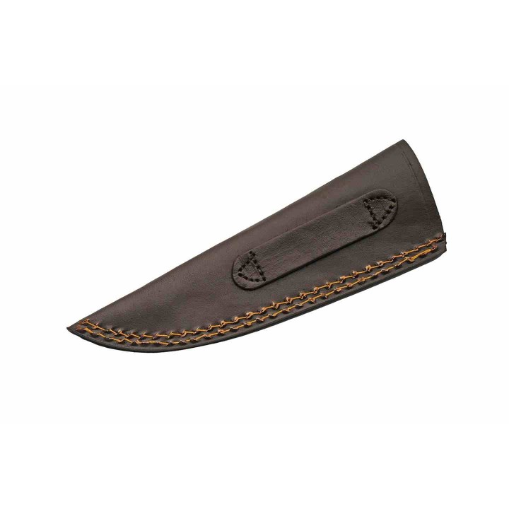 Couteau Rite Edge Ursa Skinning Drop Point Lame Acier Inox Manche Bois Etui Cuir PA203518 - Livraison Gratuite