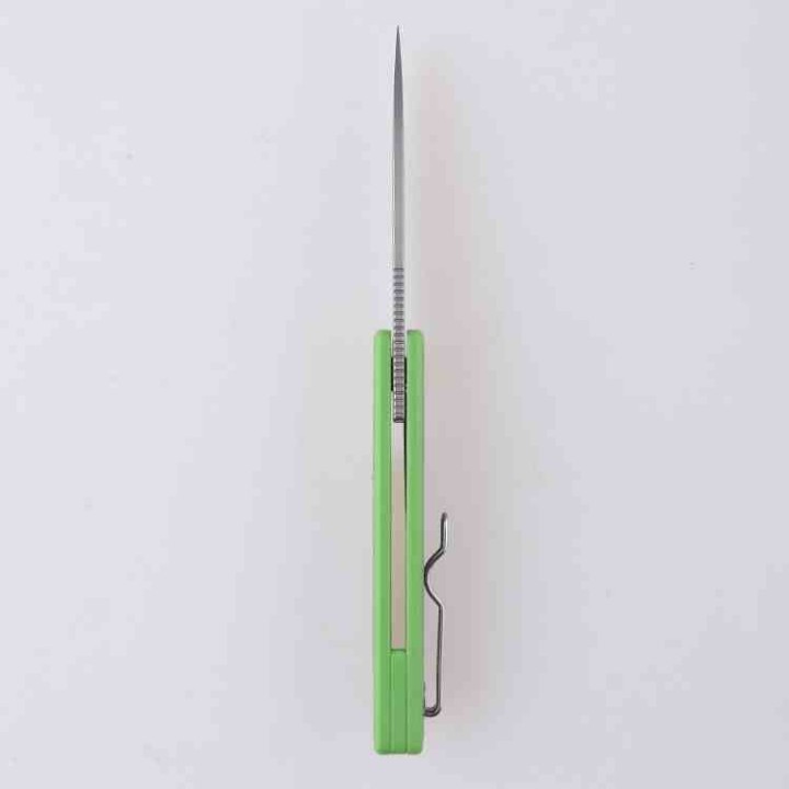 Couteau Shieldon Stinger Lame Acier 14C28N Manche G10/Micarta IKBS Liner Lock Clip SHIMW01A - Livraison Gratuite