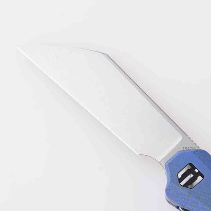Couteau Shieldon Rain Wharncliffe Lame Acier 154CM Manche Micarta IKBS Liner Lock Clip SHIMP01A - Livraison Gratuite