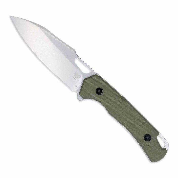 Couteau CobraTec Wolverine OD Green Lame Acier D2 Manche G-10 Etui Kydex CBTFBWLOD - Livraison Gratuite