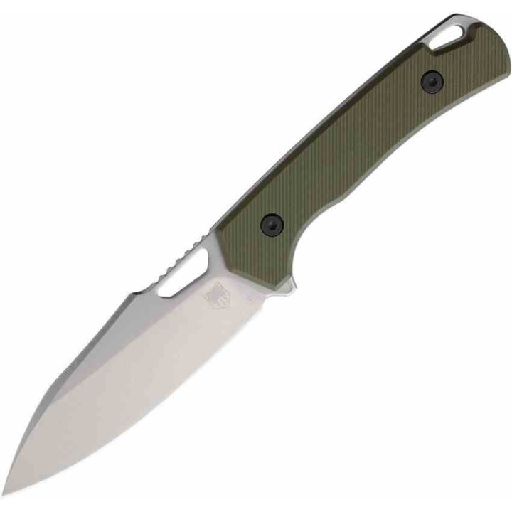 Couteau CobraTec Wolverine OD Green Lame Acier D2 Manche G-10 Etui Kydex CBTFBWLOD - Livraison Gratuite