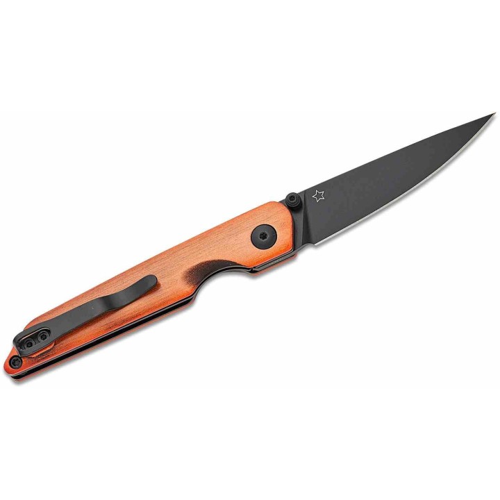 Couteau Kizer Shot Copper Lame Acier 154CM Manche Aluminium Liner Lock Clip KIV3677C1 - Livraison Gratuite