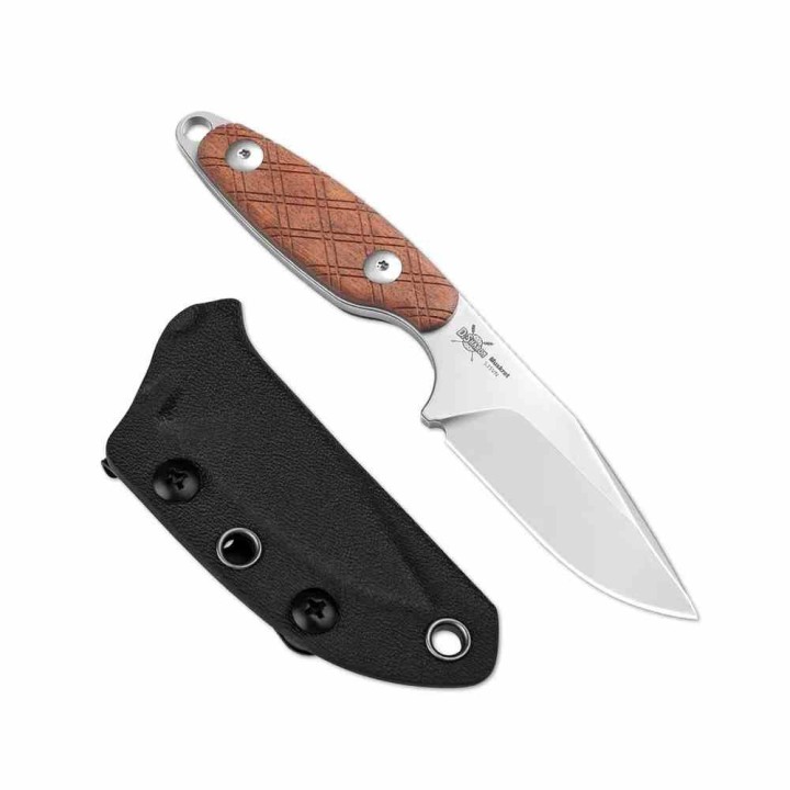 Couteau Kizer Muskrat Drop Point Lame Acier S35VN Manche Bois Mkuruti KI1064A2 - Livraison Gratuite