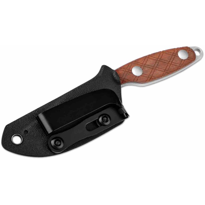 Couteau Kizer Muskrat Drop Point Lame Acier S35VN Manche Bois Mkuruti KI1064A2 - Livraison Gratuite