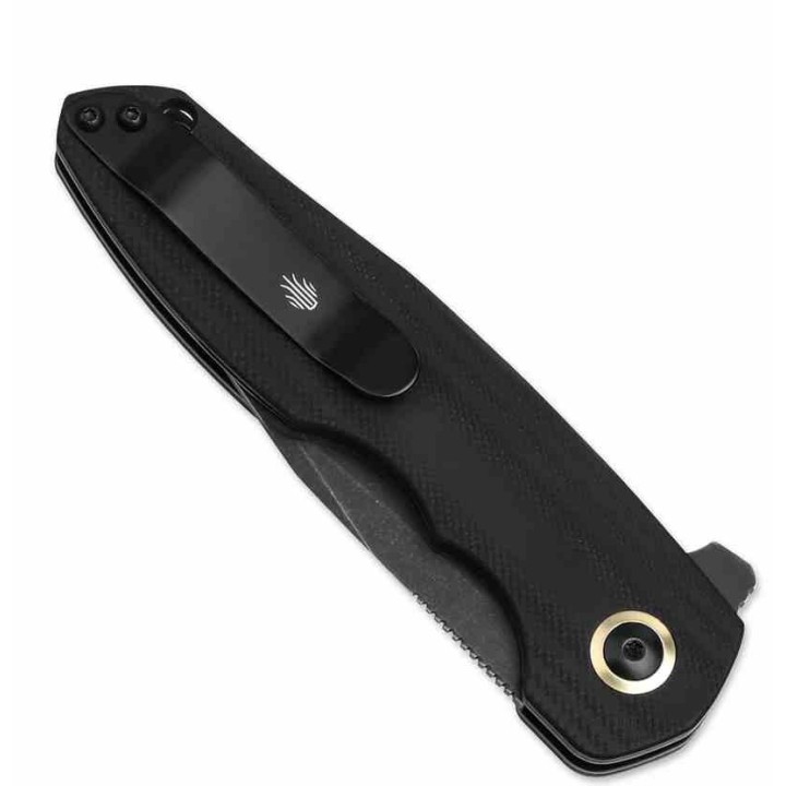 Couteau Kizer Nalu Z-82 Tanto Lame Acier Nitro-V Manche G10 Linerlock Clip KIV4568A1 - Livraison Gratuite