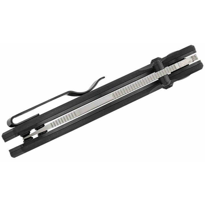 Couteau Kizer Exist Lame Acier 154CM Satin Manche Aluminium Clutch Lock Clip KIV3681C1 - Livraison Gratuite