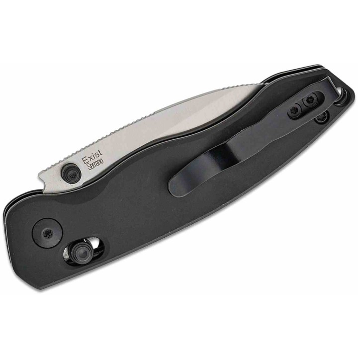 Couteau Kizer Exist Lame Acier 154CM Satin Manche Aluminium Clutch Lock Clip KIV3681C1 - Livraison Gratuite