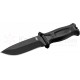 Couteau Tactical/Survival Gerber Strongarm Black Acier 420HC Manche Fibre Glass Made USA G1038 - Livraison Gratuite