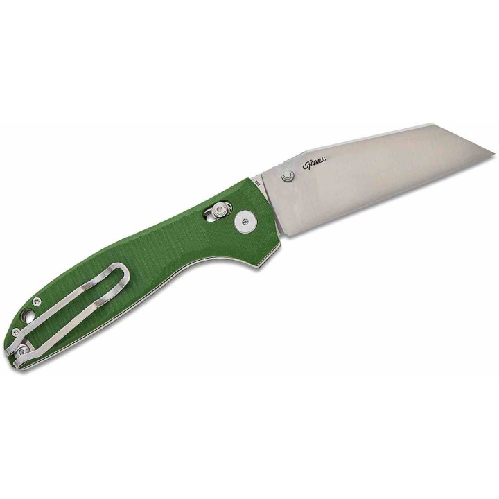 Couteau Bestech Liger OD Green Lame Acier D2 Satin Manche G10 IKBS Crossbar Lock BTKG61B - Livraison Gratuite