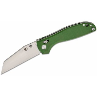 Couteau Bestech Liger OD Green Lame Acier D2 Satin Manche G10 IKBS Crossbar Lock BTKG61B - Livraison Gratuite