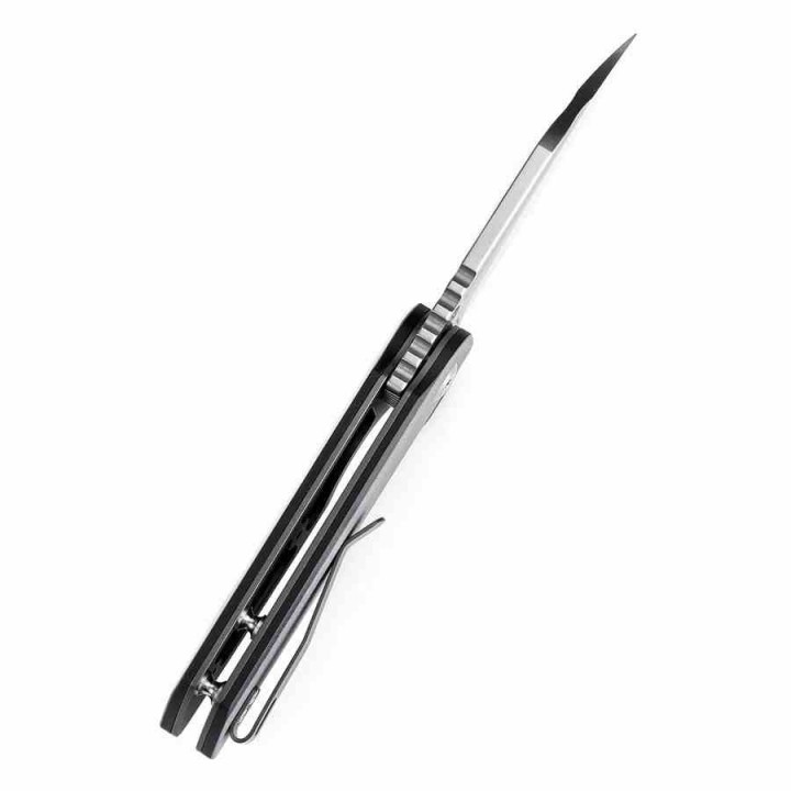 Couteau Tenable Rafe L Gray Lame Sheepfoot Acier 14C28N Manche G10 Liner Lock Clip T1048A6 - Livraison Gratuite