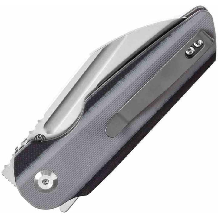Couteau Tenable Rafe L Gray Lame Sheepfoot Acier 14C28N Manche G10 Liner Lock Clip T1048A6 - Livraison Gratuite