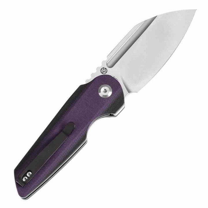 Couteau Tenable Rafe L Black Lame Sheepfoot Acier 14C28N Manche G10 Liner Lock Clip T1048A5 - Livraison Gratuite