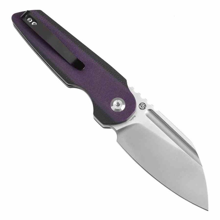Couteau Tenable Rafe L Black Lame Sheepfoot Acier 14C28N Manche G10 Liner Lock Clip T1048A5 - Livraison Gratuite