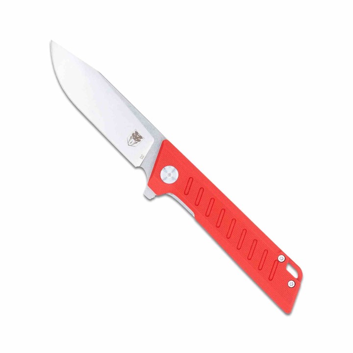 Couteau CobraTec Riptide Red Lame Acier D2 Manche G-10 IKBS LinerLock Clip CBTRTDD2RED - Livraison Gratuite