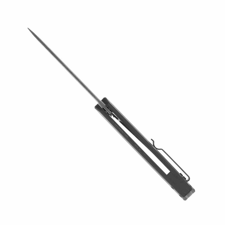 Couteau CobraTec Streamline Black Lame Acier D2 Manche G-10 Clip Liner Lock CBTSLGBLK - Livraison Gratuite
