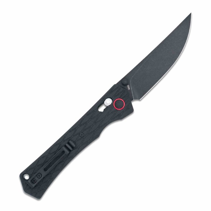 Couteau CobraTec Legacy Lame Acier D2 Manche Alu/G-10 Bar Lock Clip CBTLEGBLK - Livraison Gratuite