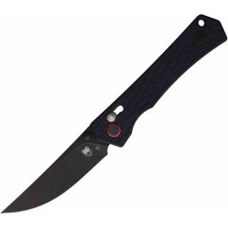 Couteau CobraTec Legacy Lame Acier D2 Manche Alu/G-10 Bar Lock Clip CBTLEGBLK - Livraison Gratuite