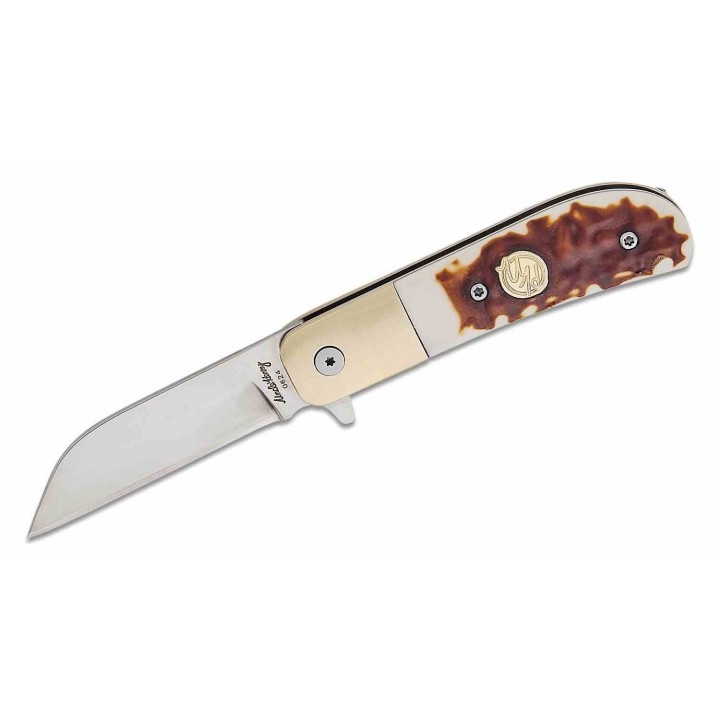 Couteau Schrade Uncle Henry Next Gen 6UH Barlow A/O Lame Acier 7Cr17MoV Manche Staglon SCH1205107 - Livraison Gratuite