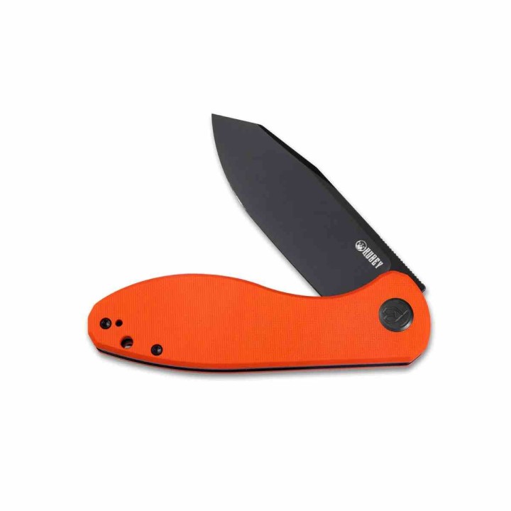 Couteau Kubey Master Chief Outdoor Orange Lame Acier AUS-10 Manche G10 IKBS Linerlock Clip KUB358E - Livraison Gratuite