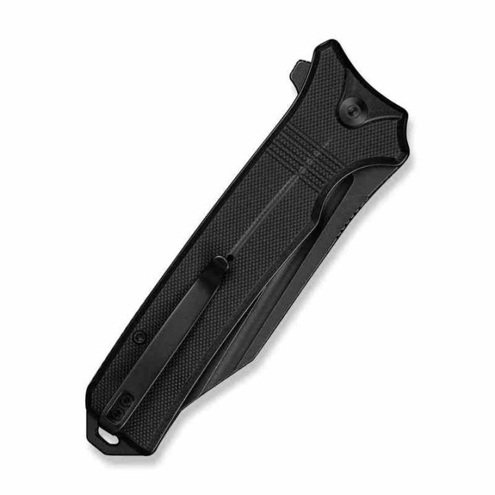 Couteau Pliant CIVIVI Neurohaptic Black Manche G10 Lame Acier Nitro-V IKBS Button Lock Clip CIVC230801 - Livraison Gratuite