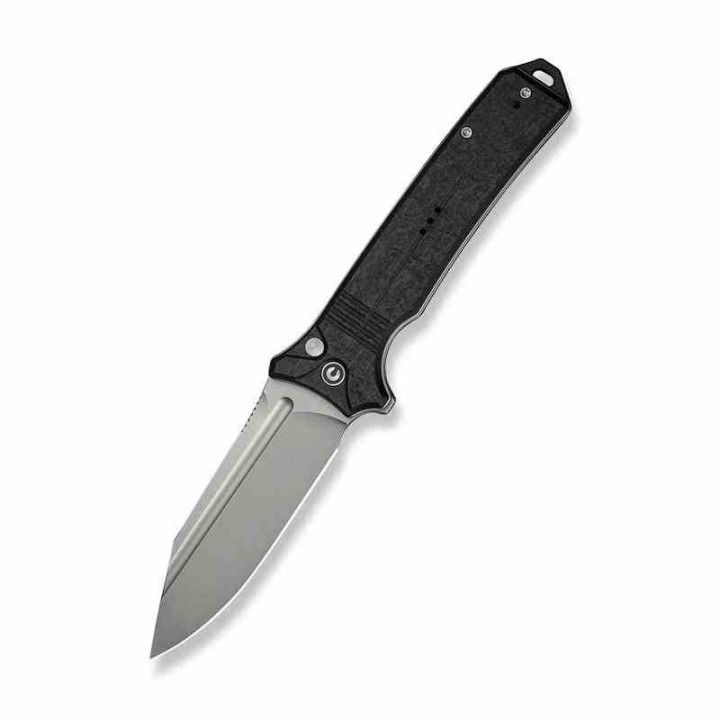 Couteau Pliant CIVIVI Neurohaptic Black Manche G10 Lame Acier Nitro-V IKBS Button Lock Clip CIVC230802 - Livraison Gratuite