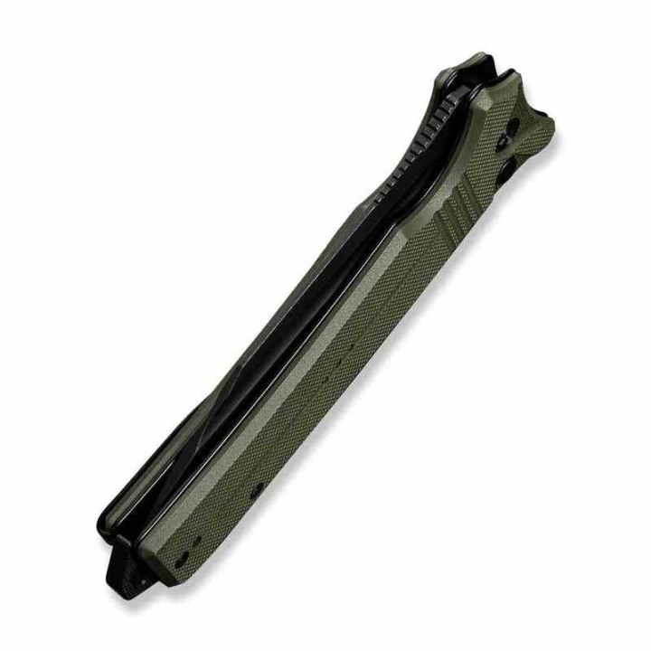 Couteau Pliant CIVIVI Neurohaptic OD Green Manche G10 Lame Acier Nitro-V IKBS Button Lock Clip CIVC230803 - Livraison Gratuite