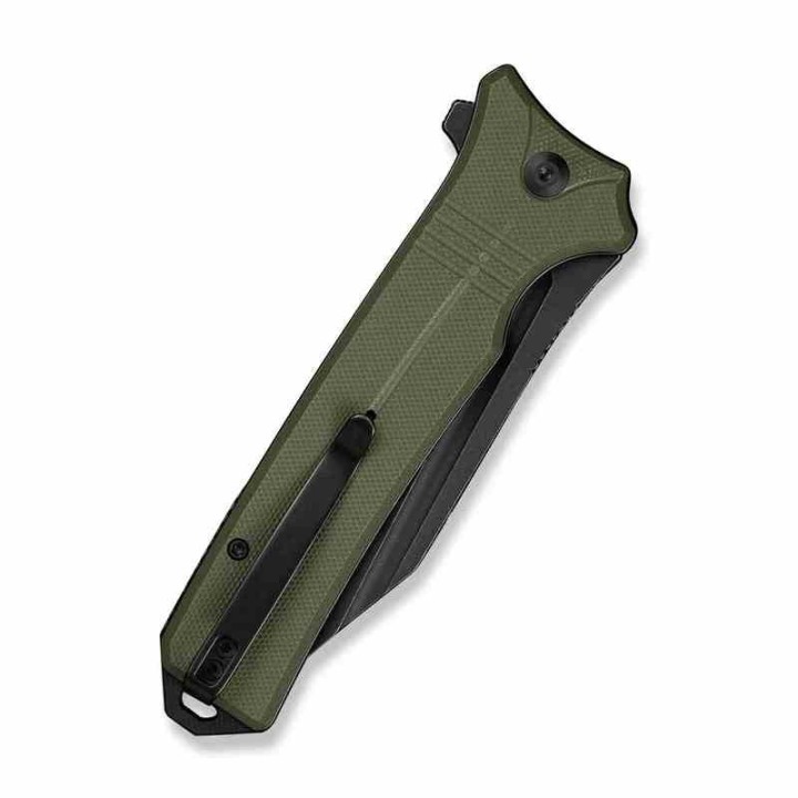 Couteau Pliant CIVIVI Neurohaptic OD Green Manche G10 Lame Acier Nitro-V IKBS Button Lock Clip CIVC230803 - Livraison Gratuite