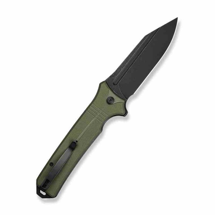 Couteau Pliant CIVIVI Neurohaptic OD Green Manche G10 Lame Acier Nitro-V IKBS Button Lock Clip CIVC230803 - Livraison Gratuite