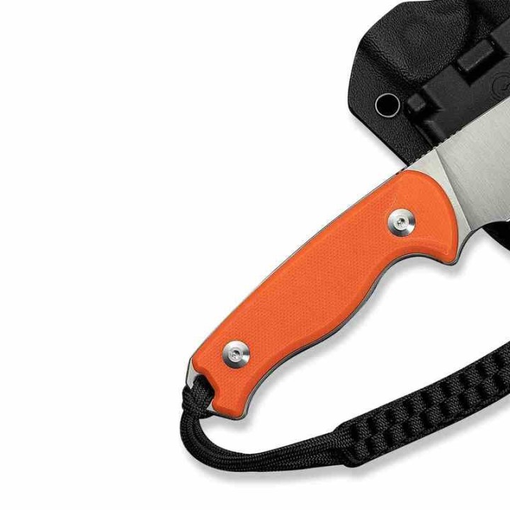 Couteau CIVIVI Timberbark Orange Manche G10 Lame Acier 14C28N Etui Kydex CIVC230942 - Livraison Gratuite