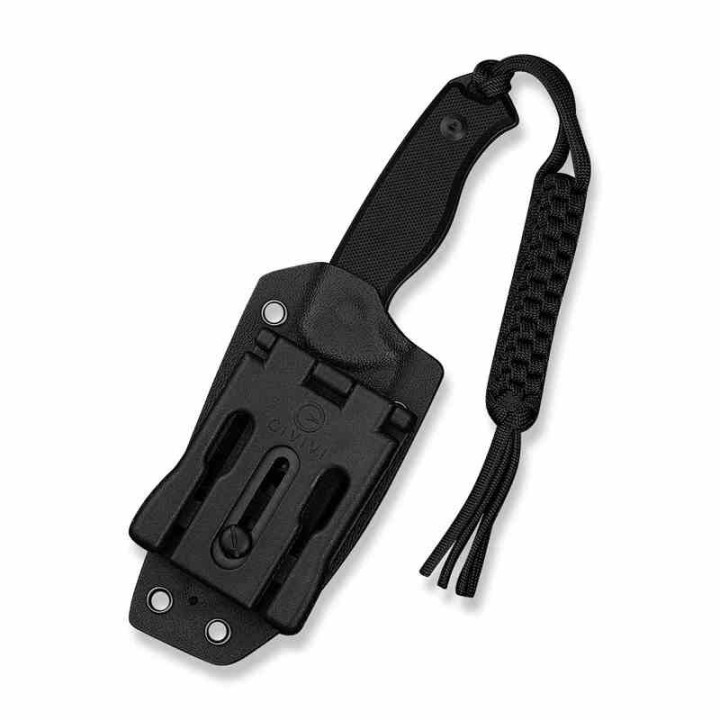 Couteau CIVIVI Timberbark Black Manche G10 Lame Acier 14C28N Etui Kydex CIVC230941 - Livraison Gratuite