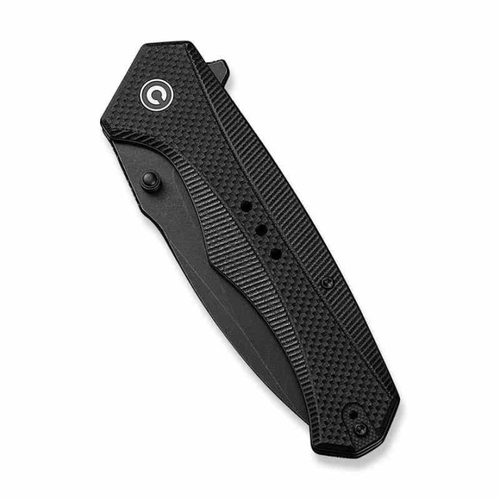 Couteau CIVIVI Photonix Black Lame Acier 14C28N Manche G10 IKBS Liner Lock Clip CIVC23081B1 - Livraison Gratuite