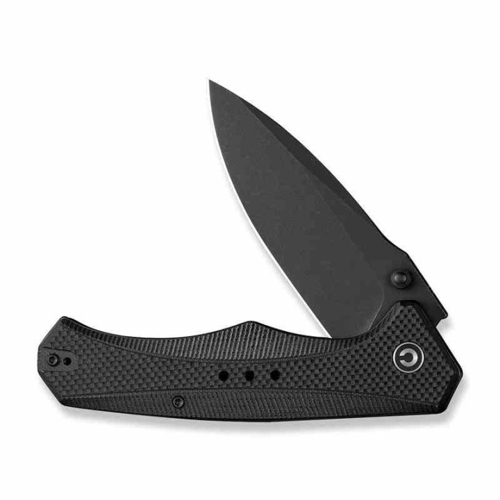 Couteau CIVIVI Photonix Black Lame Acier 14C28N Manche G10 IKBS Liner Lock Clip CIVC23081B1 - Livraison Gratuite