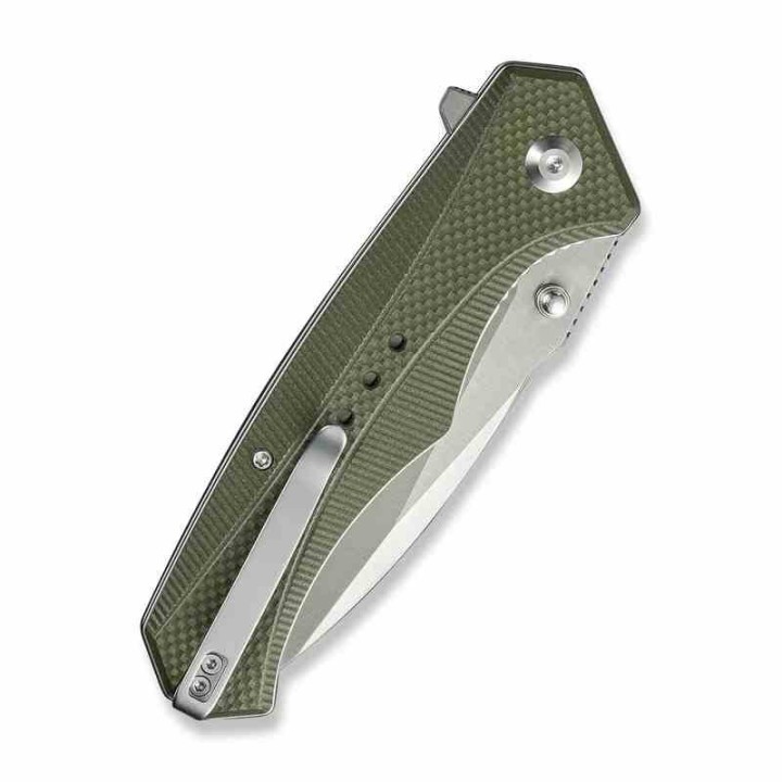 Couteau CIVIVI Photonix Green Lame Acier 14C28N Manche G10 IKBS Liner Lock Clip CIVC23081B2 - Livraison Gratuite