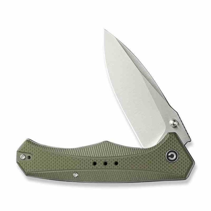 Couteau CIVIVI Photonix Green Lame Acier 14C28N Manche G10 IKBS Liner Lock Clip CIVC23081B2 - Livraison Gratuite
