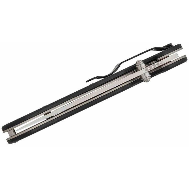 Couteau Ontario RAT Model 1.5 Lame CPM MagnaCut Manche G-10 Noir Linerlock Clip ON8880 - Livraison Gratuite
