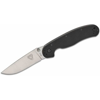 Couteau Ontario RAT Model 1.5 Lame CPM MagnaCut Manche G-10 Noir Linerlock Clip ON8880 - Livraison Gratuite