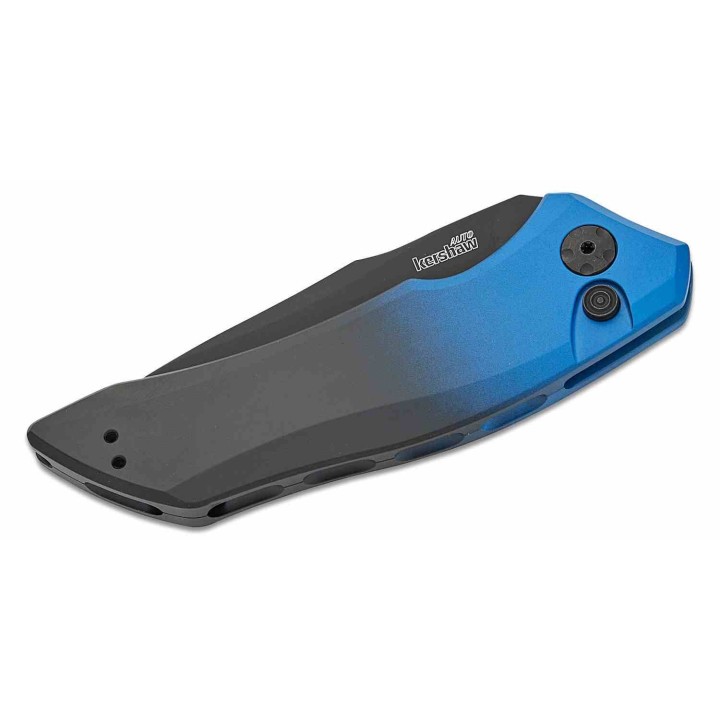 Couteau Automatique Kershaw Launch 1 Lame CPM MagnaCut Manche Alu Bleu/Noir USA KS7100GBLUBLK - Livraison Gratuite