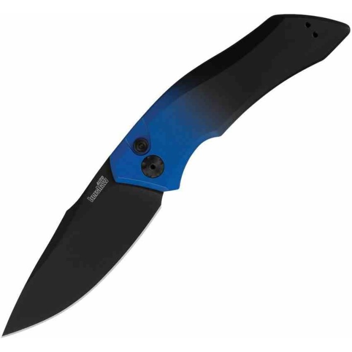 Couteau Automatique Kershaw Launch 1 Lame CPM MagnaCut Manche Alu Bleu/Noir USA KS7100GBLUBLK - Livraison Gratuite