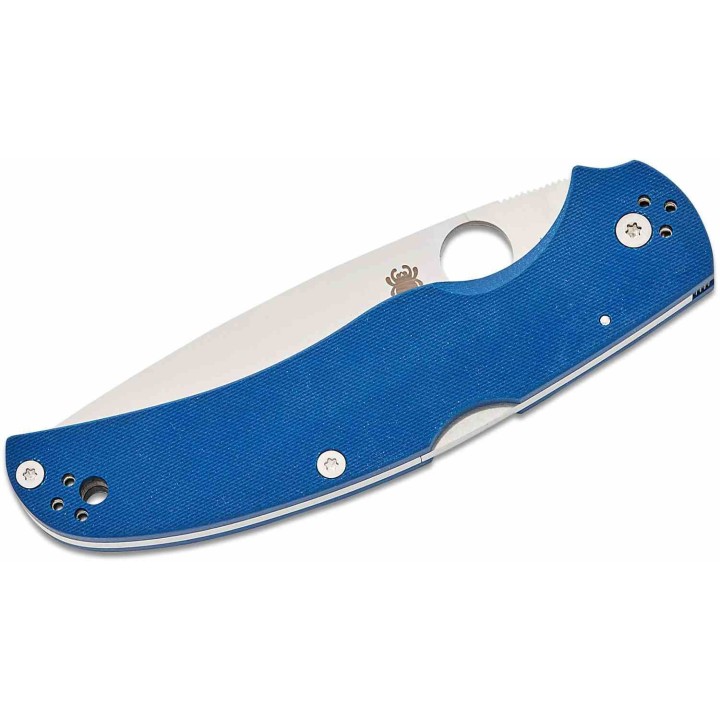 Couteau Spyderco Native Chief Lame Acier CPM-SPY27 Manche G10 Lockback Made USA SC244GPCBL - Livraison Gratuite 