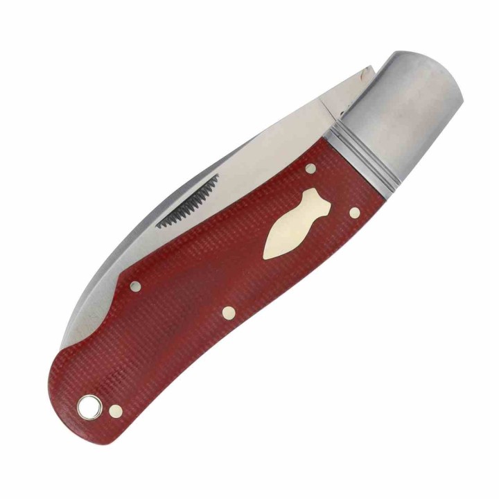 Couteau Rough Ryder Reserve Shapeshifter Lame Acier D2 Manche Micarta Rouge Boite Collector RRR041 - Livraison Gratuite