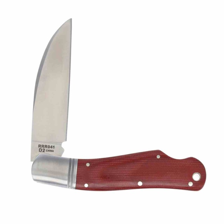 Couteau Rough Ryder Reserve Shapeshifter Lame Acier D2 Manche Micarta Rouge Boite Collector RRR041 - Livraison Gratuite