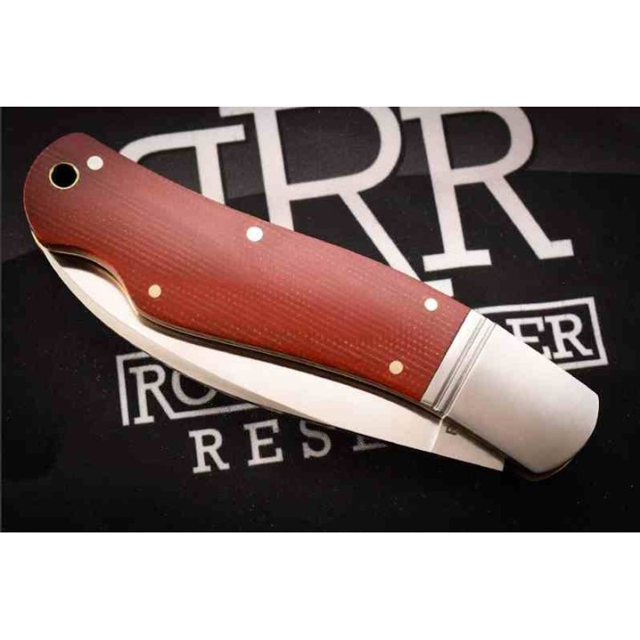 Couteau Rough Ryder Reserve Shapeshifter Lame Acier D2 Manche Micarta Rouge Boite Collector RRR041 - Livraison Gratuite