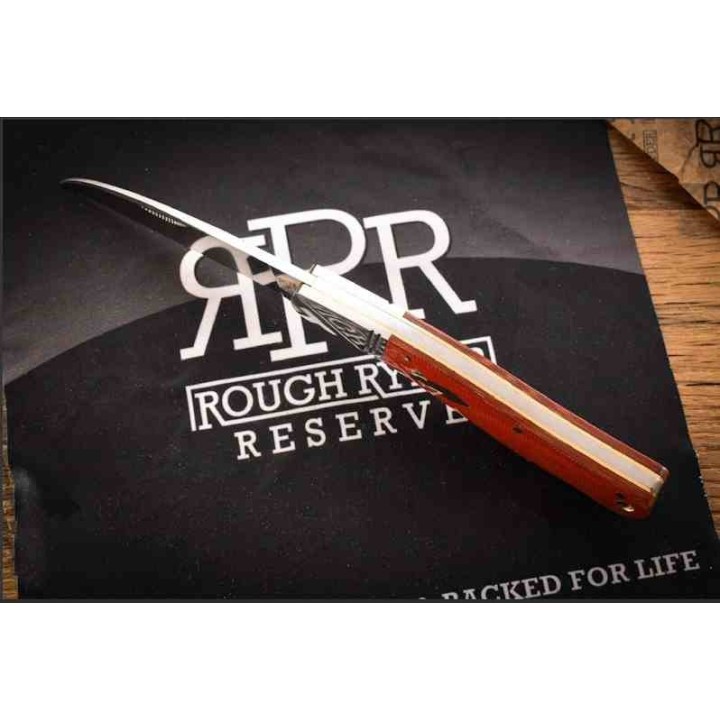 Couteau Rough Ryder Reserve Shapeshifter Lame Acier D2 Manche Micarta Rouge Boite Collector RRR041 - Livraison Gratuite