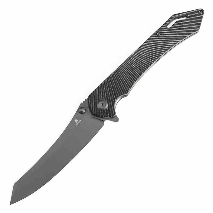Couteau Tenable Colibri Tech Black & Green Manche G10 Lame Acier Nitro V Linerlock Clip T1060A2 - Livraison Gratuite